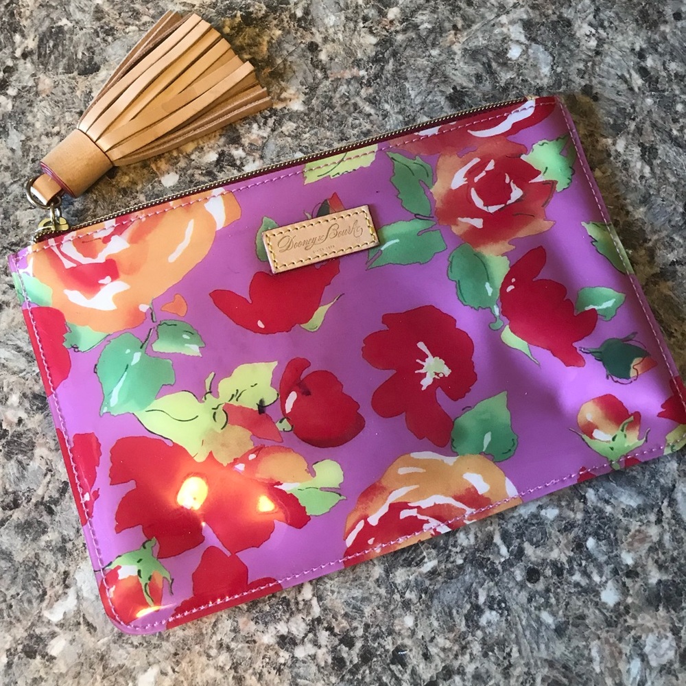 Floral  Dooney & Bourke Vinyl Clutch
